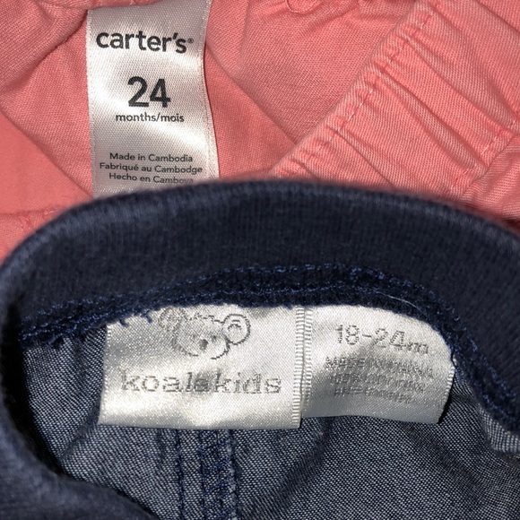 24 Months Bundle 2 Tanks 2 Shorts Beautiful Coral - Picture 8 of 8